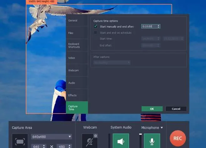 movavi screen recorder tool 