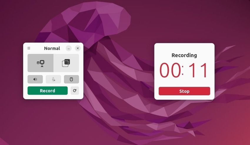 kooha screen recorder on linux