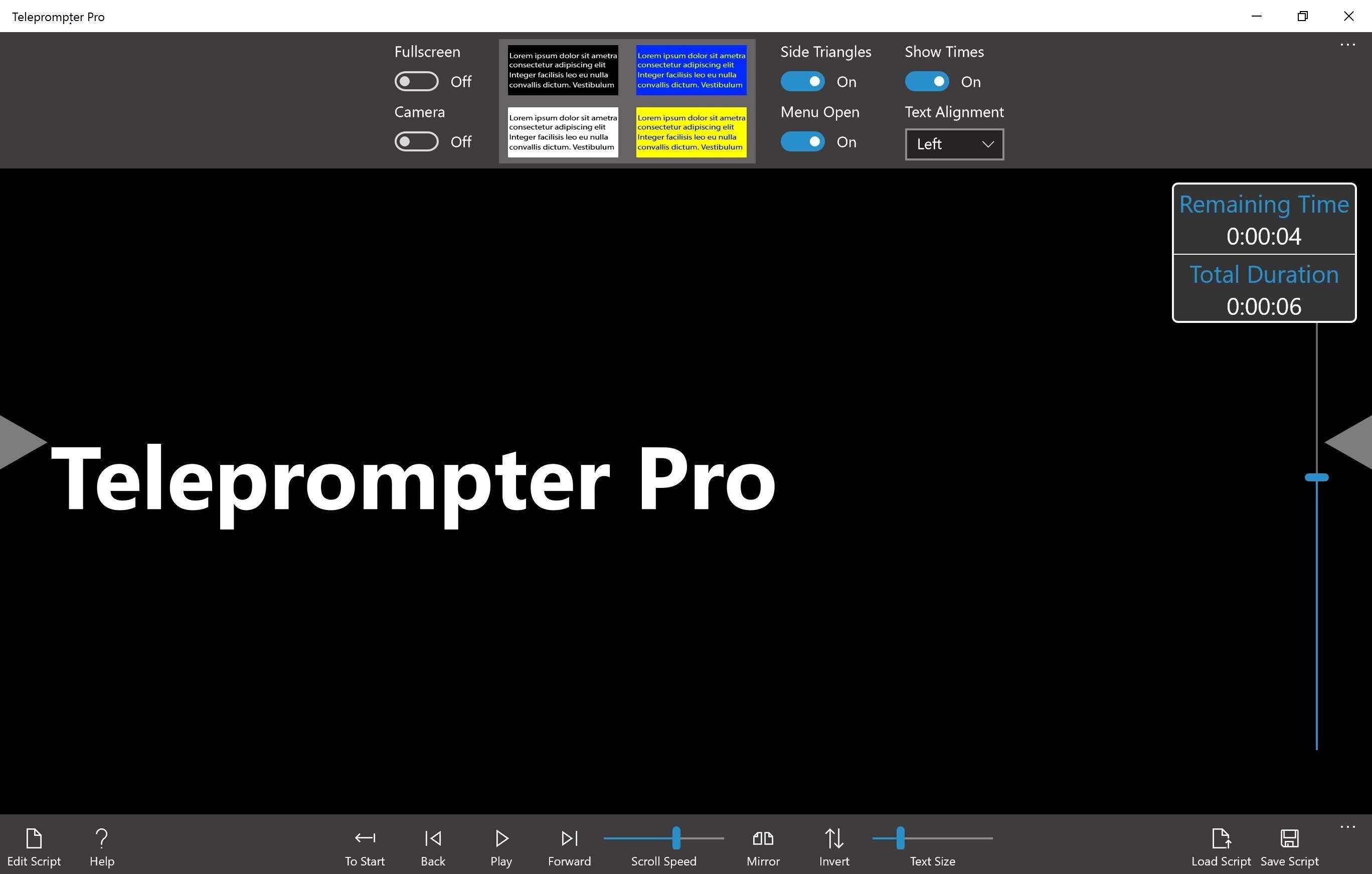 teleprompter pro