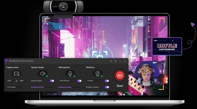 democreator video capture app for mac