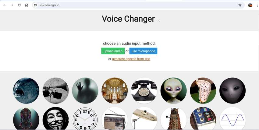 online voice transformer