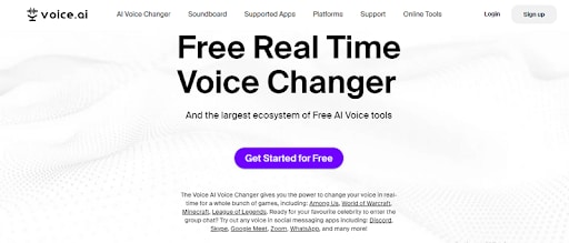 voice ai voice changer from youtube videos
