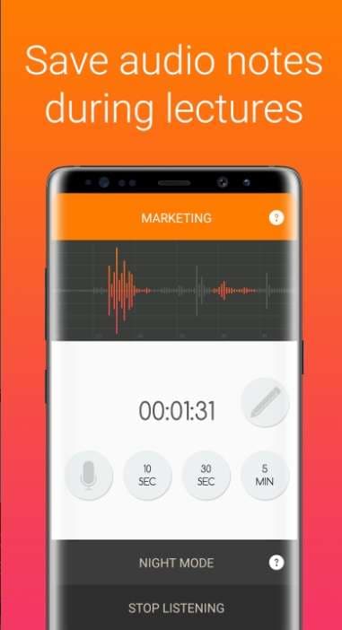 lecture voice notes android