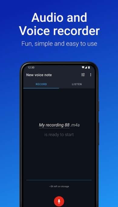 easy voice recorder 