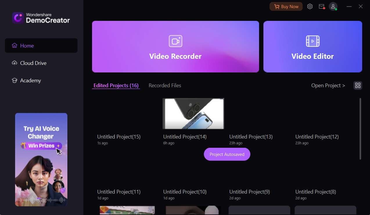 democreator video editor 