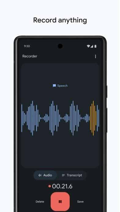recorder by google  