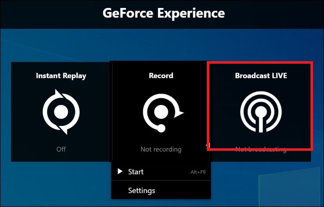 screen recorder geforce