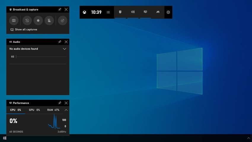 built-in screen recorder in windows 10