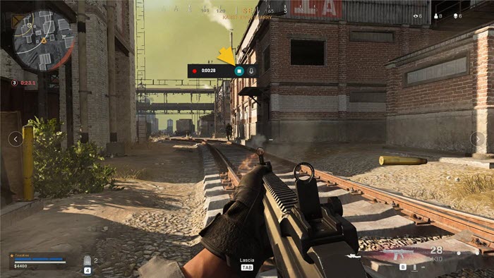 record gameplay of call of duty