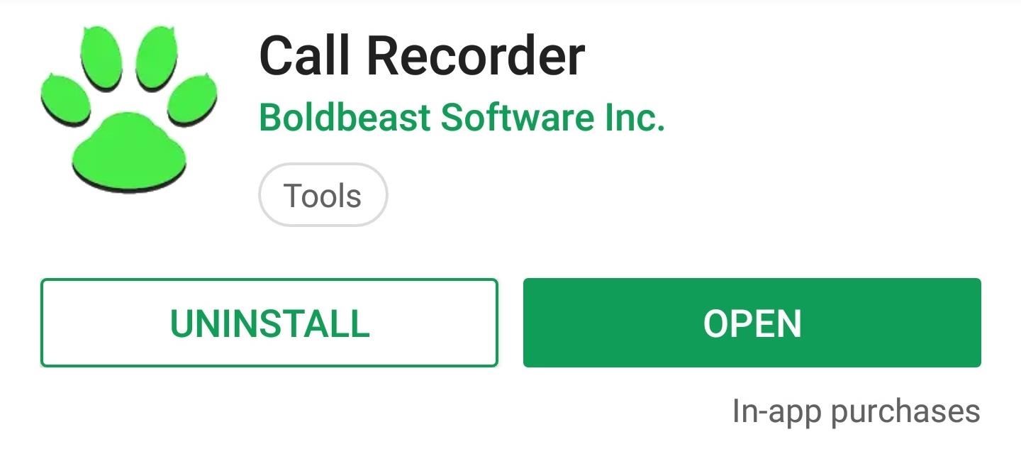 Boldbeast call recorder
