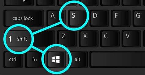 keyboard shortcut for partial screen screenshots