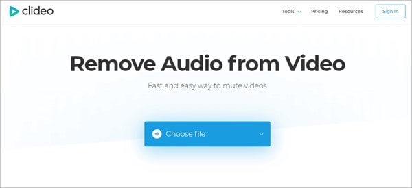 clideo-audio-remover