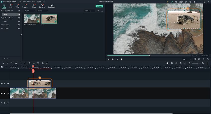 combine videos in one screen