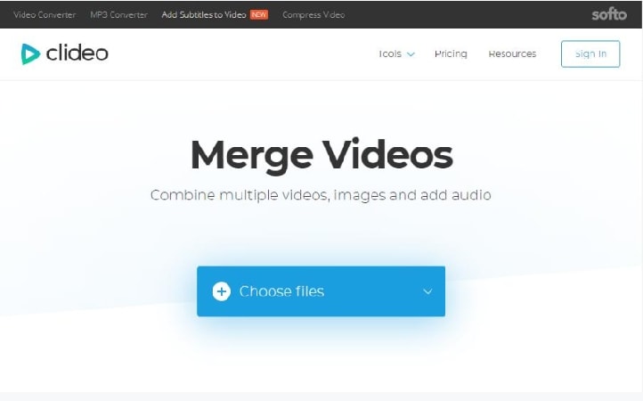 merge videos online clideo