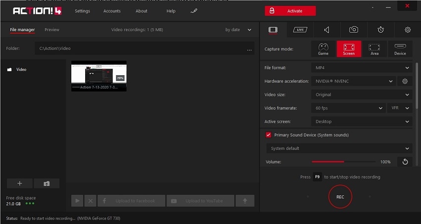 mirillis action screen recorder full version free download