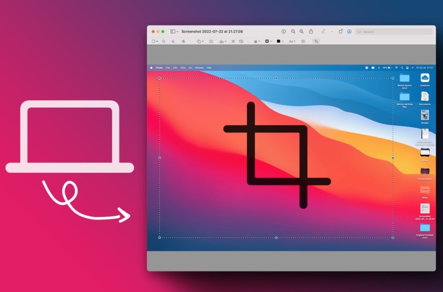 ¿Cómo recortar una captura de pantalla en un Mac? Todos los métodos