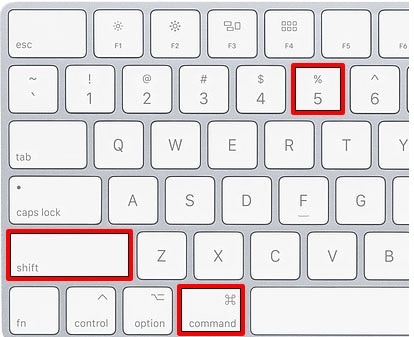 screenshot toolbar keyboard shortcut