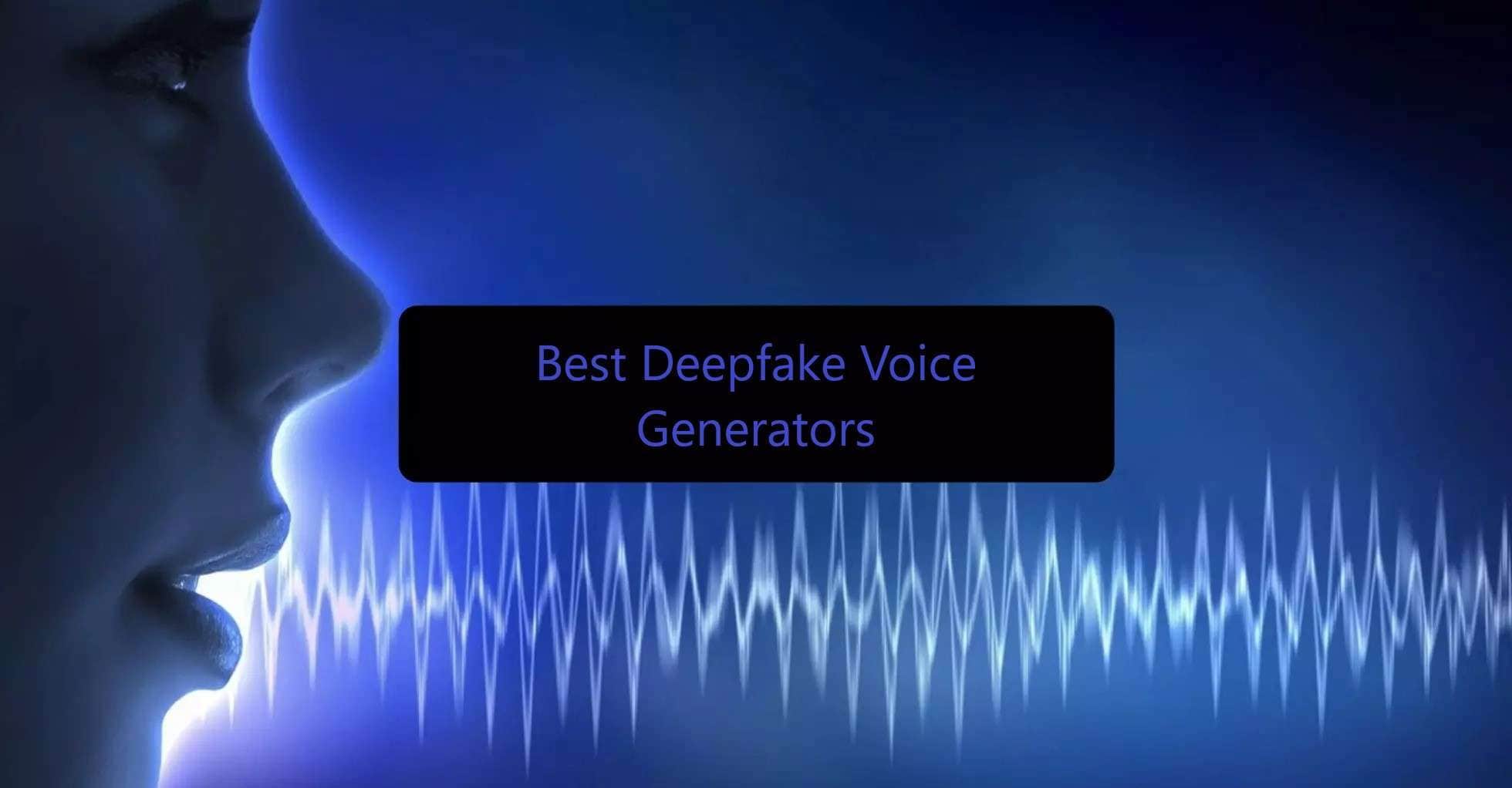 illustration of best deepfake voice generators 