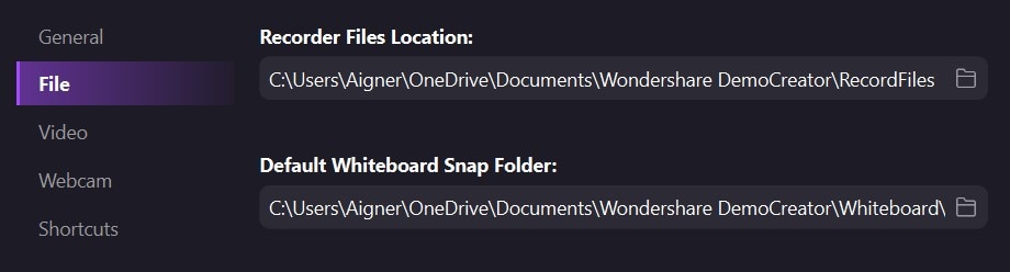 democreator advanced settings