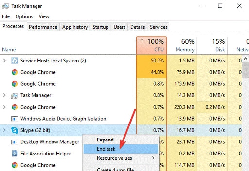 end task manager