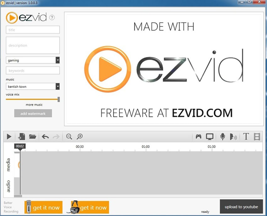 ezvid - capture d'écran windows 8