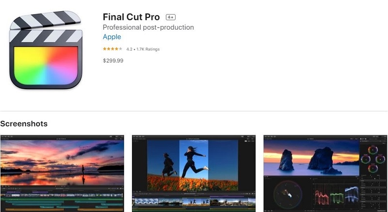 Logiciel de recadrage vidéo Final Cut Pro