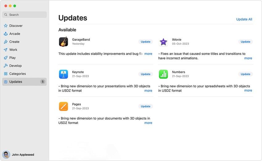 install the latest app updates
