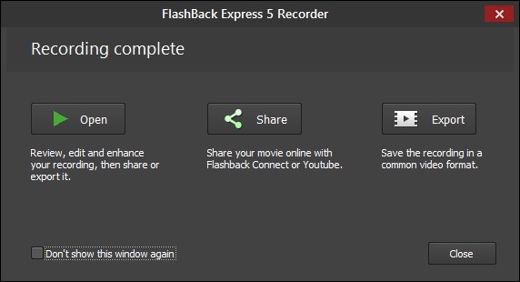 Free screen recording program flashback express