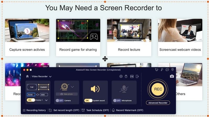 aiseesoft mac screen recorder