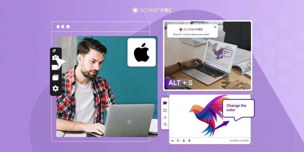 screenrec free screen recorder for mac