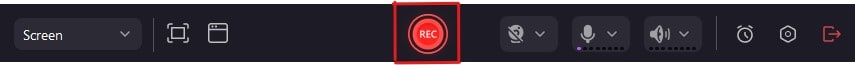 democreator record button