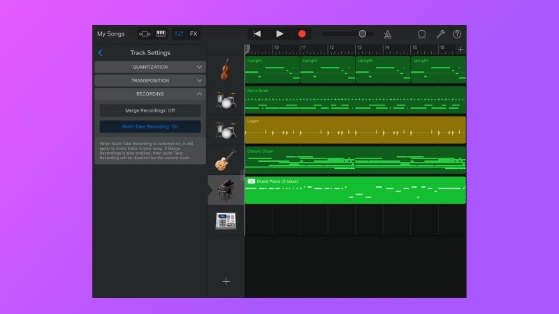 How To Record a Multitrack in GarageBand