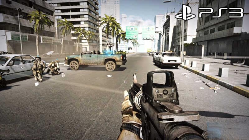 gameplay de battlefield 3 en ps3 