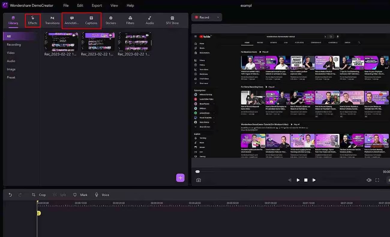 select video editor