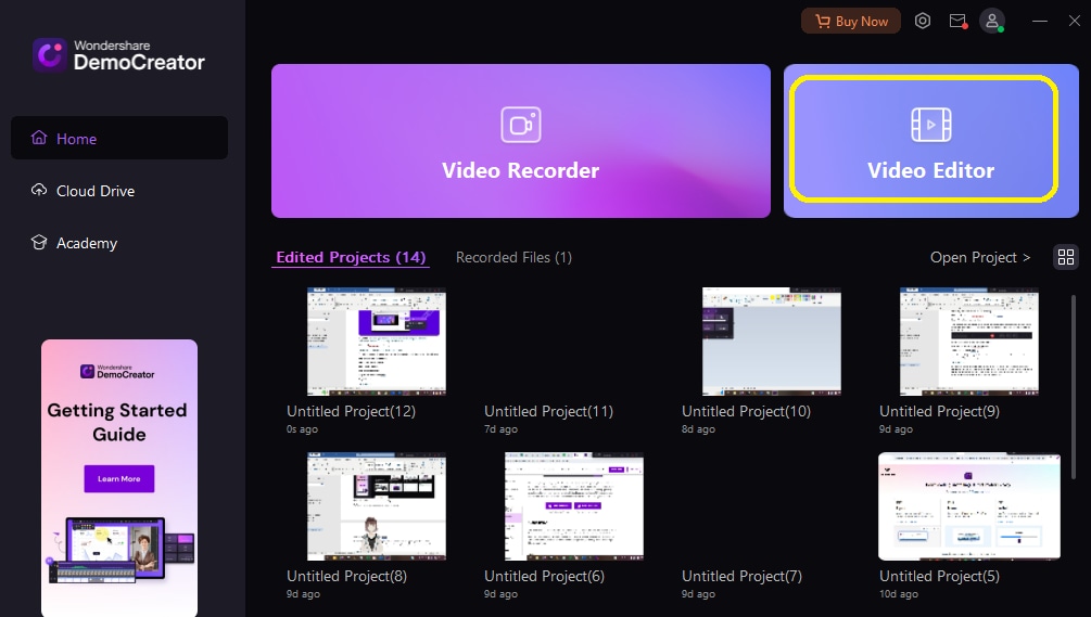 wondershare democreator video editor