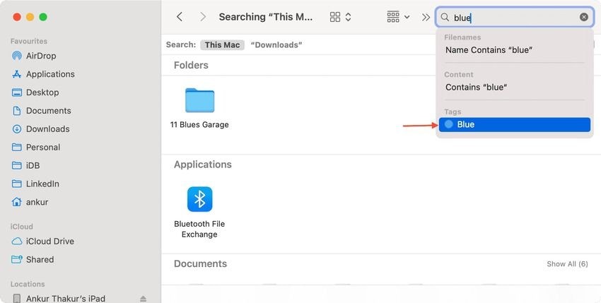 search for screenshots by tag