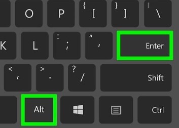 keyboard shortcut full screen lol