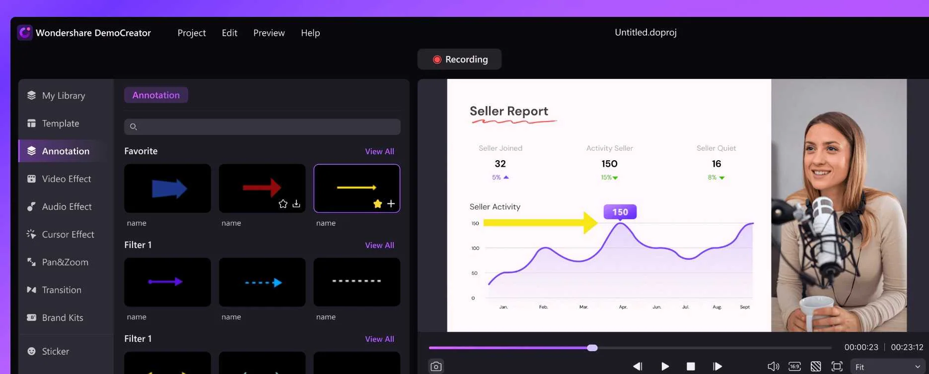 grabador de videocurrículos democreator 