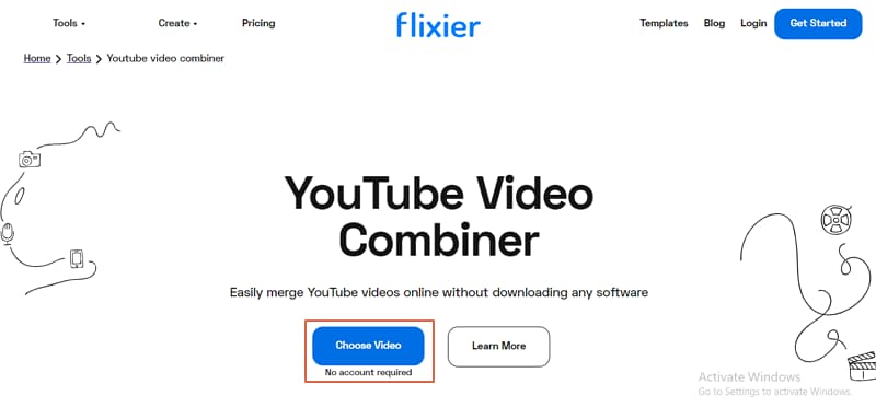 flixier upload youtube videos