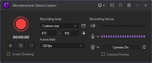 customize your recording screen