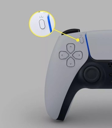 dualsense wireless controller create button