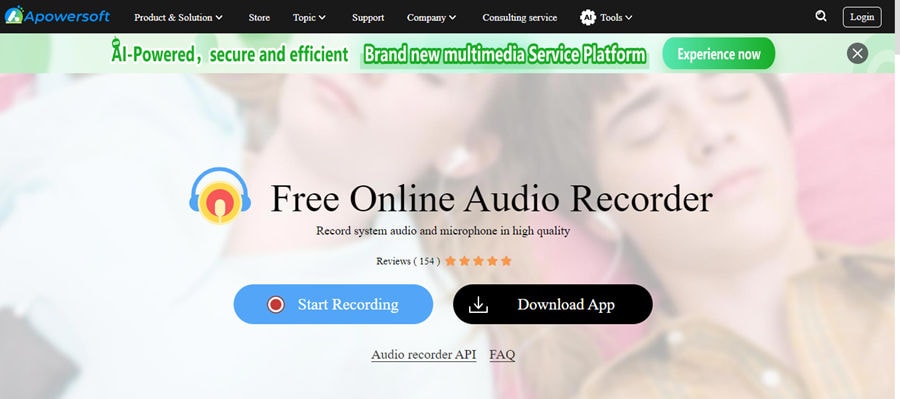 apowersoft online voice recorder