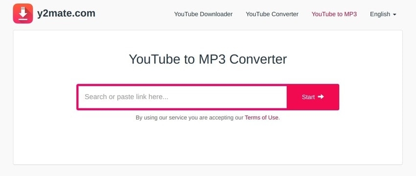 y2mate youtube to mp3 converter