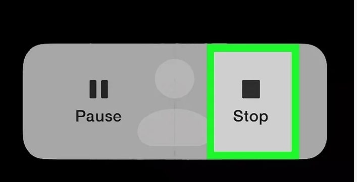 zoom meeting stop recording on iphone