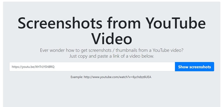 youtube screenshot online website 