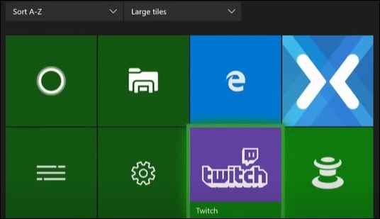 twitch icon on xbox