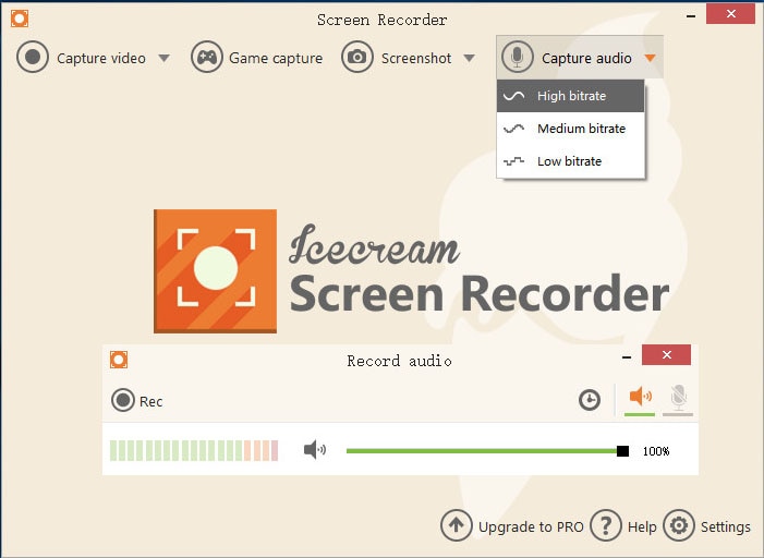 action screen record tool