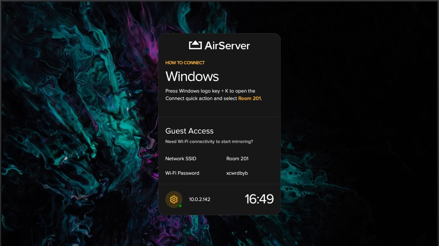 airserver screen mirroring