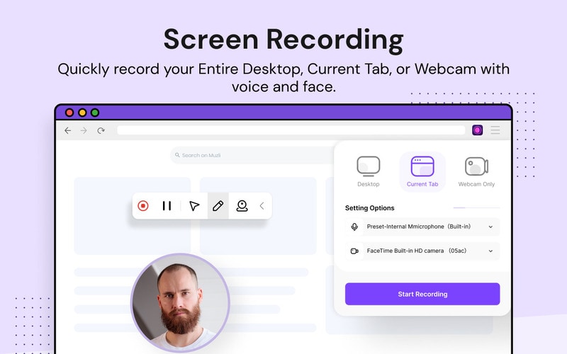 demoair screen recording