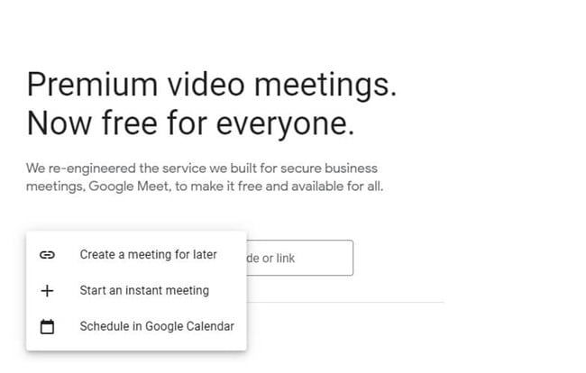 snap camera for google meet